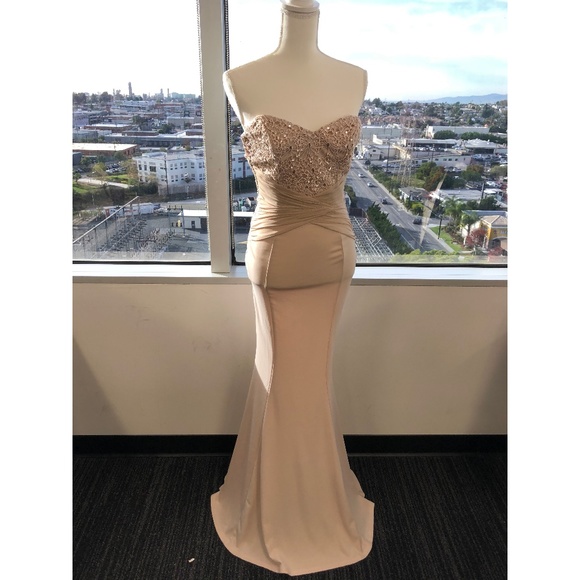 lipsy fishtail dress